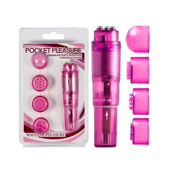 Stimulateur Pocket Pleasure rose