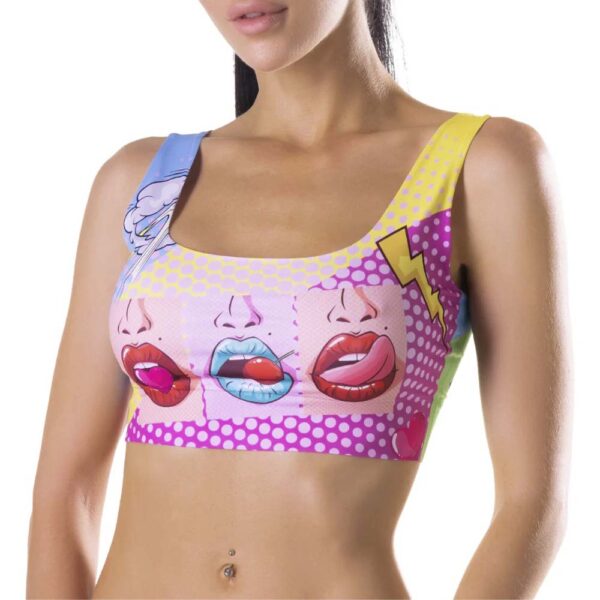 Comics Hot Crop Top M