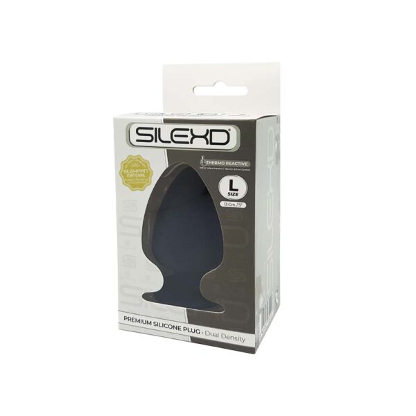 Plug anal Silexd 13cm Ø 7,5cm Large