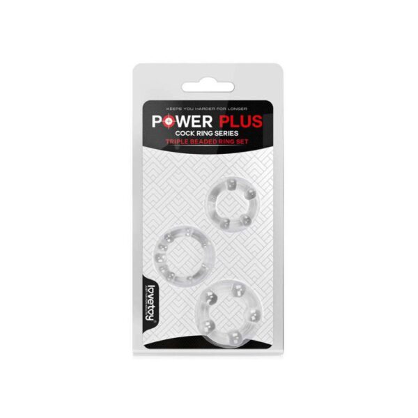 Anneaux X3 Power Plus transparent