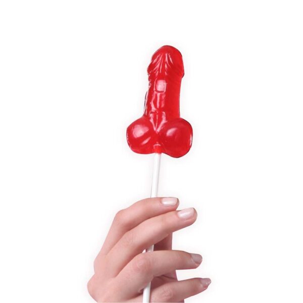 Sucette gummy à la fraise
