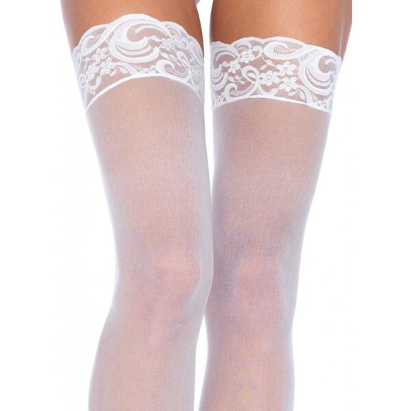 Bas blanc réf 1011 Leg Avenue