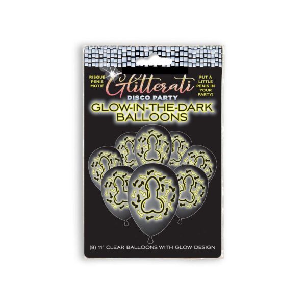 Ballons phosphorescents x8
